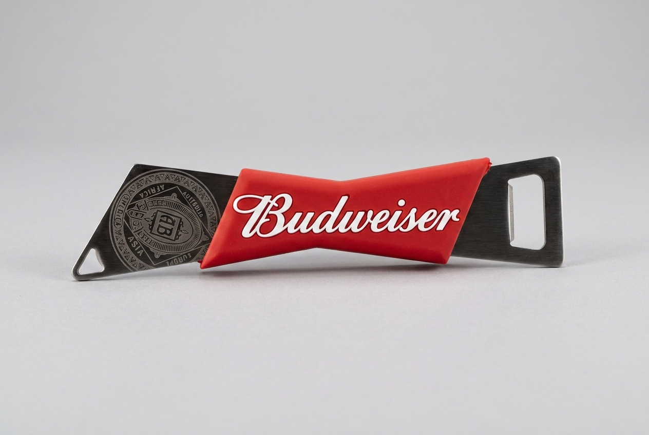 Budweiser bottle opener paddle