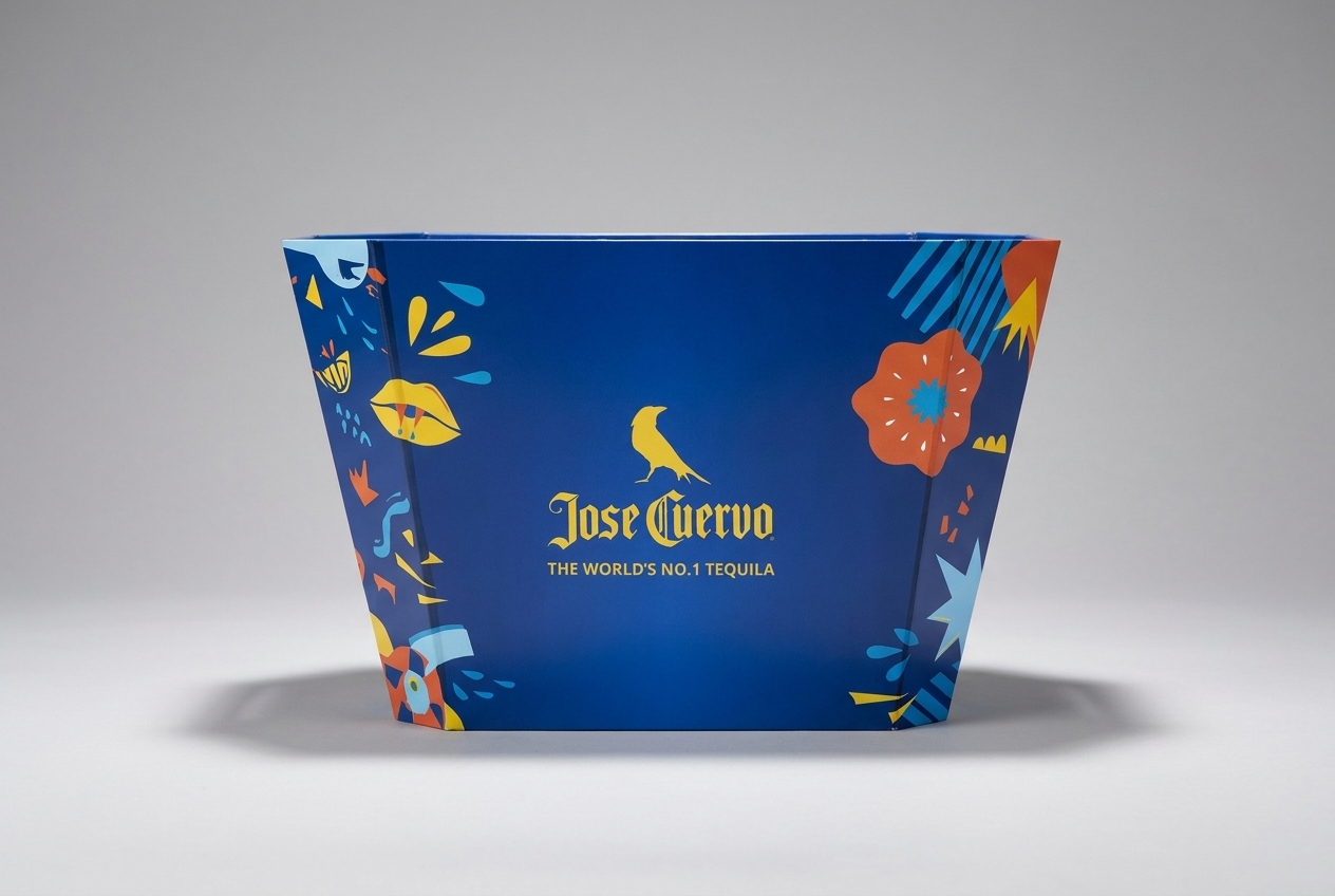 Jose Cuervo blue ice tub