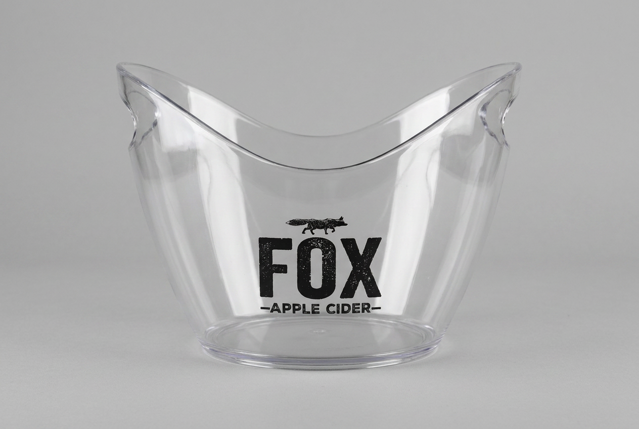 Fox Apple Cider clear ice tub
