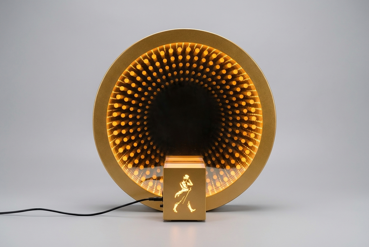 Johnnie Walker infinity mirror light