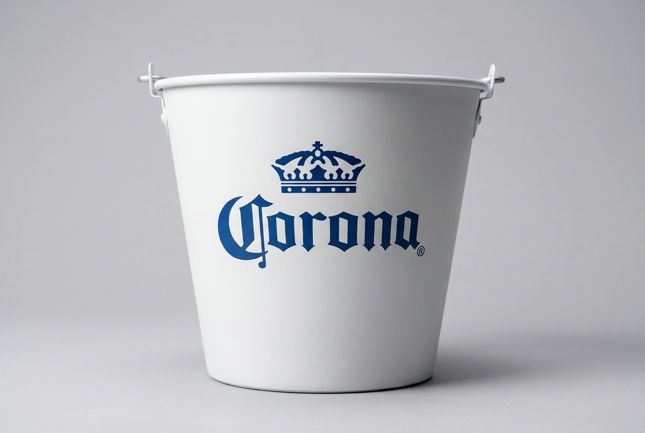 Corona white ice bucket