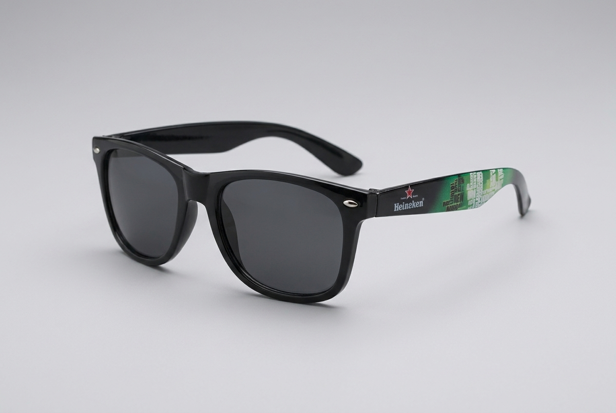 Heineken branded wayfarer sunglasses