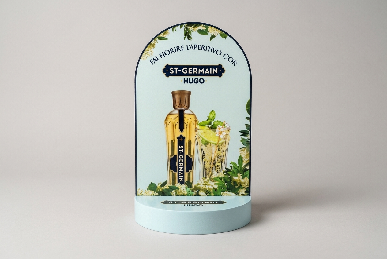 St-Germain Hugo arched glorifier display