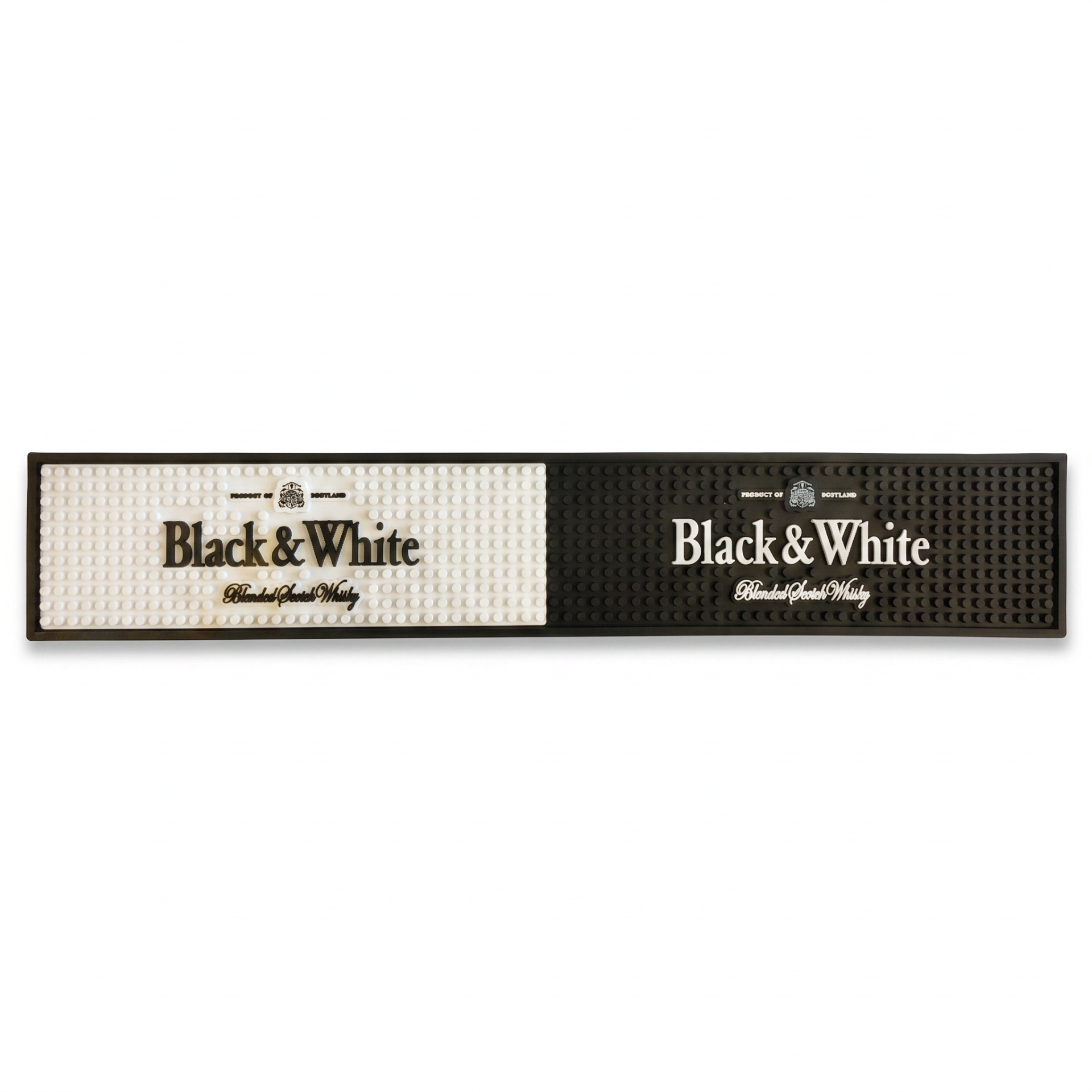 Black and White whisky bar runner