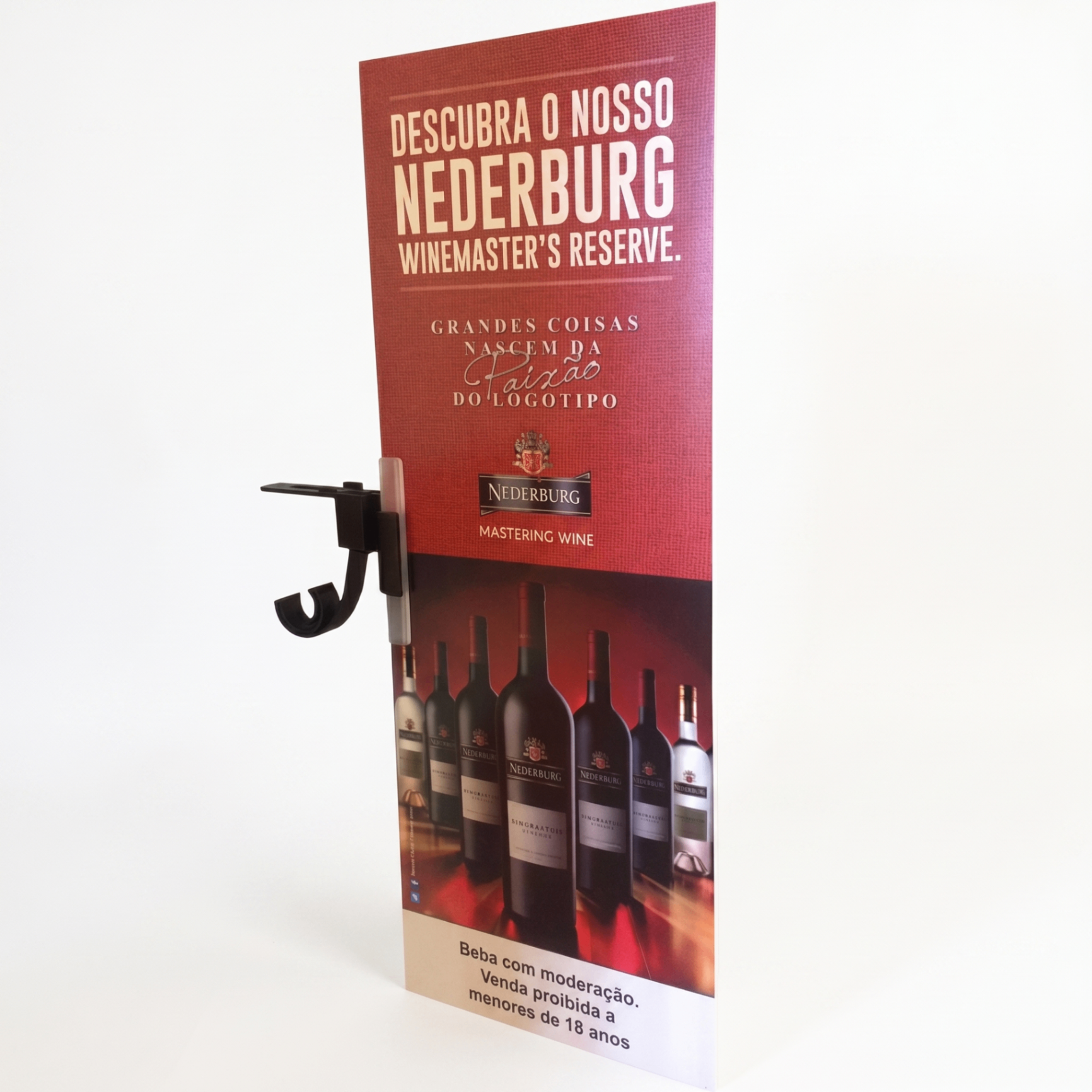 Nederburg Winemaster's Reserve shelf talker display