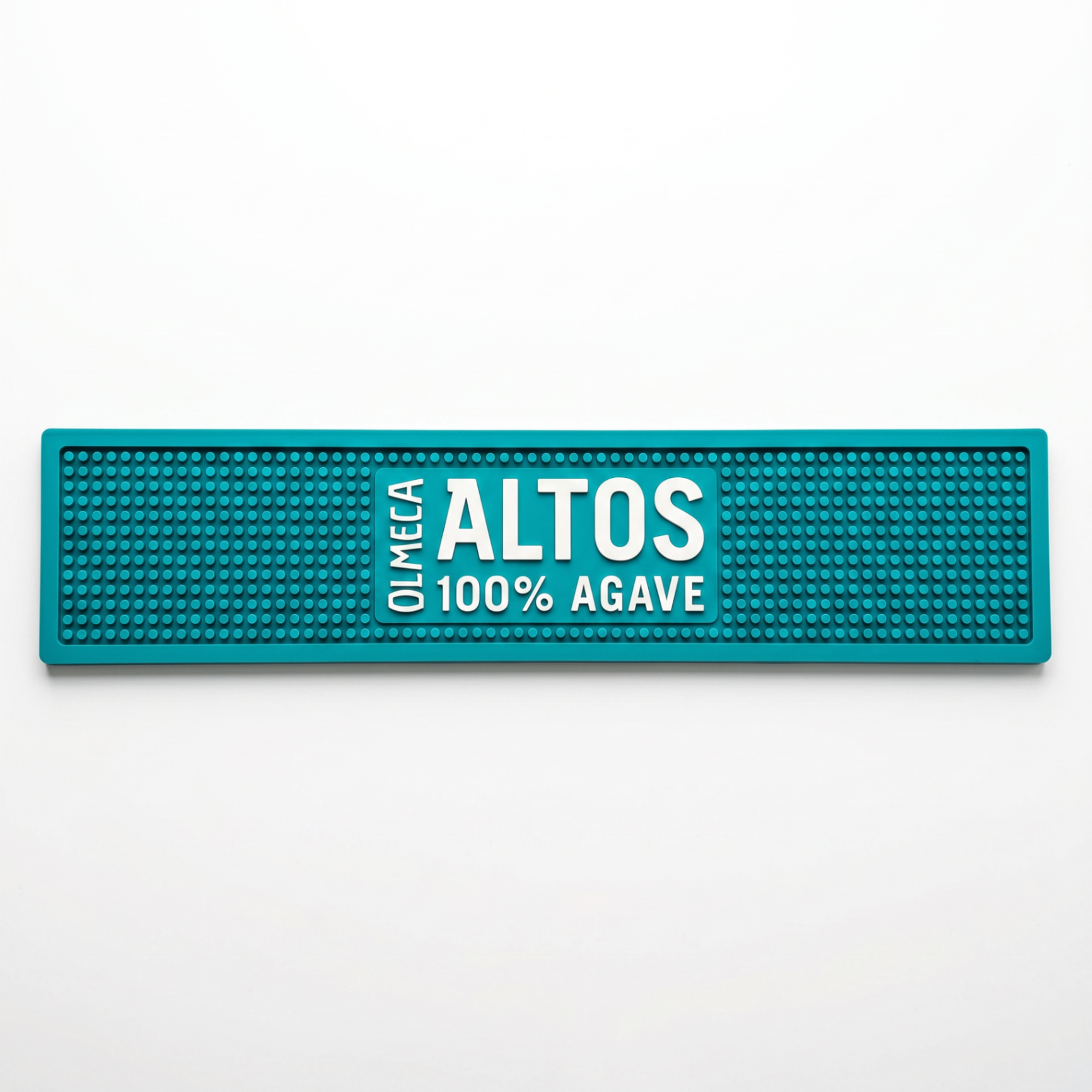 Olmeca Altos teal bar mat